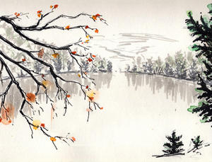 Croquis du Lac Pavin