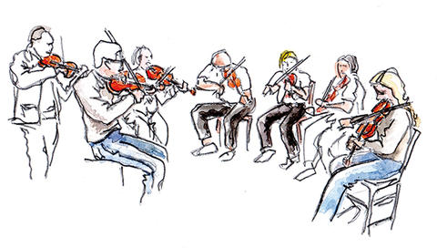 Violons (Agrandir l'image).