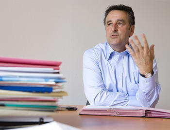 Bernard Delcros - 1er vice-président du Parc des Volcans d'Auvergne (Agrandir l'image).