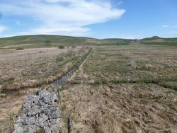 secteur sud de la Réserve du Jolan  (Agrandir l'image).