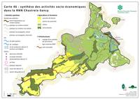 Synthèse socioéconomique de la RNNCS (Agrandir l'image).